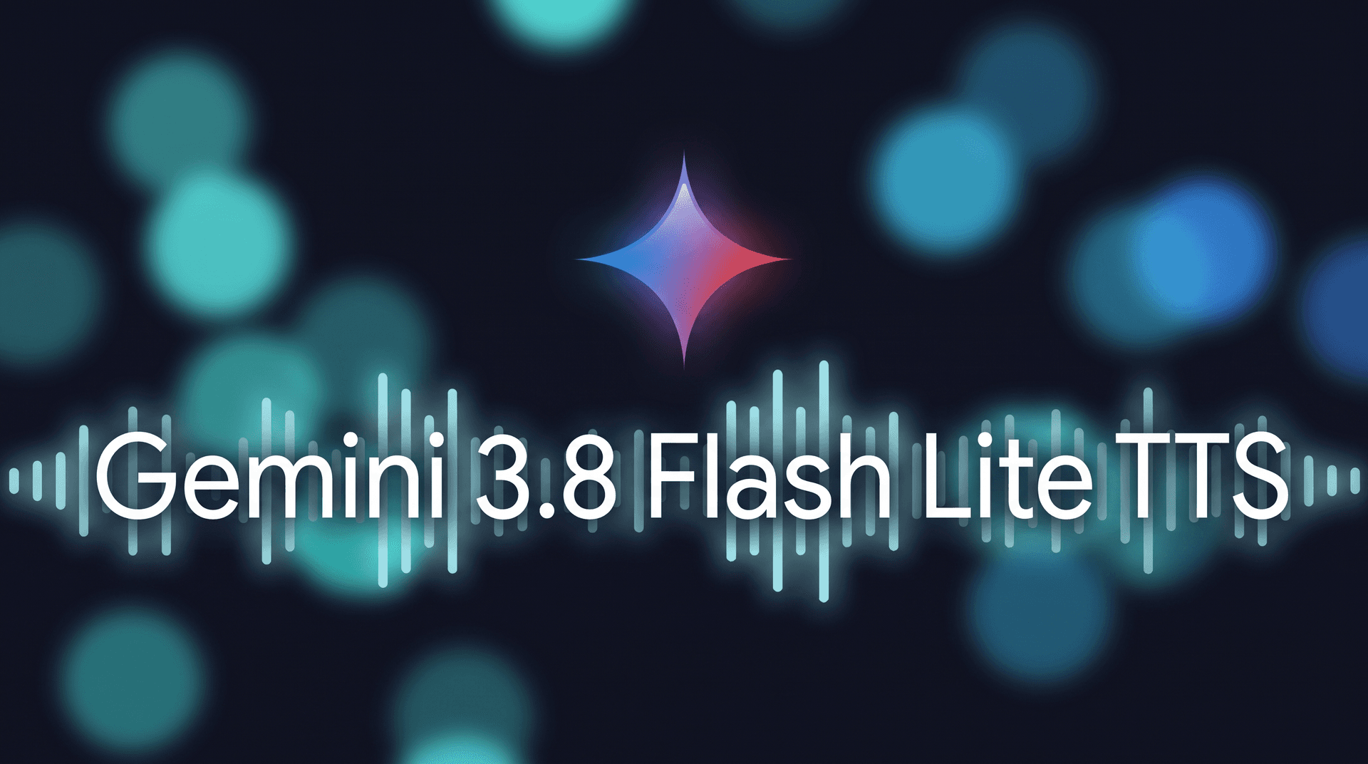 Gemini 3.8 Flash Lite TTS cover image